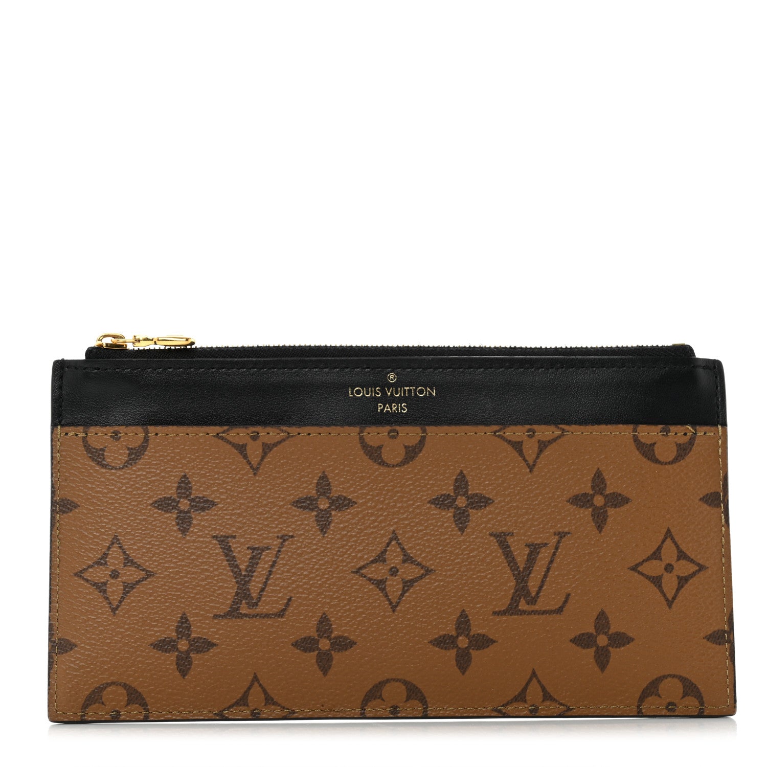 Louis Vuitton Reverse Monogram Slim Purse 1 of 13
