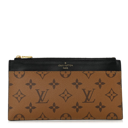 Louis Vuitton Reverse Monogram Slim Purse 1 of 13