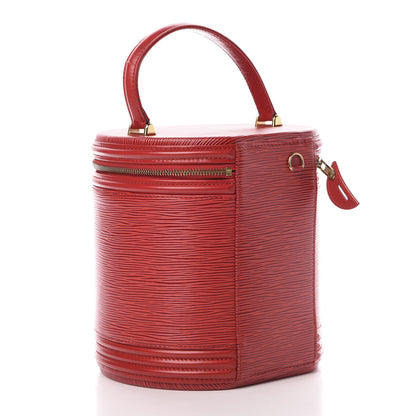 Louis Vuitton Epi Cannes Castillan Red 3 of 18