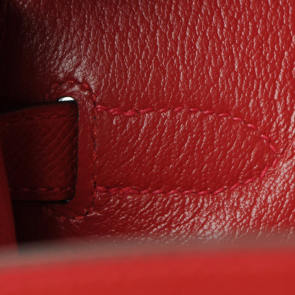 Hermes Epsom Birkin 30 Rouge Casaque 22 of 35