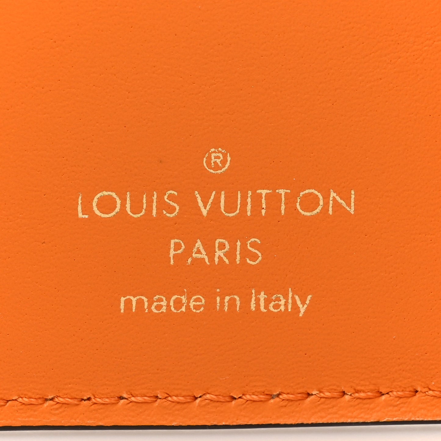 Grained Calfskin LV Pont 9 Compact Wallet Gris