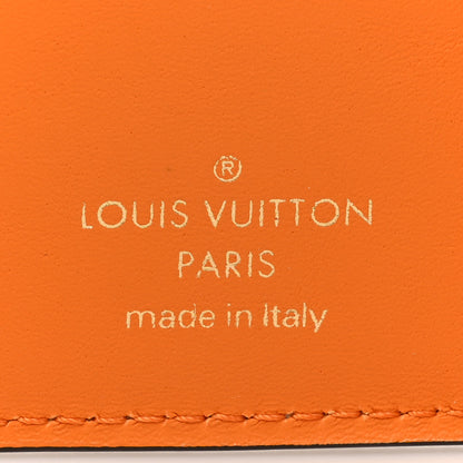 Louis Vuitton Grained Calfskin LV Pont 9 Compact Wallet Gris 8 of 14