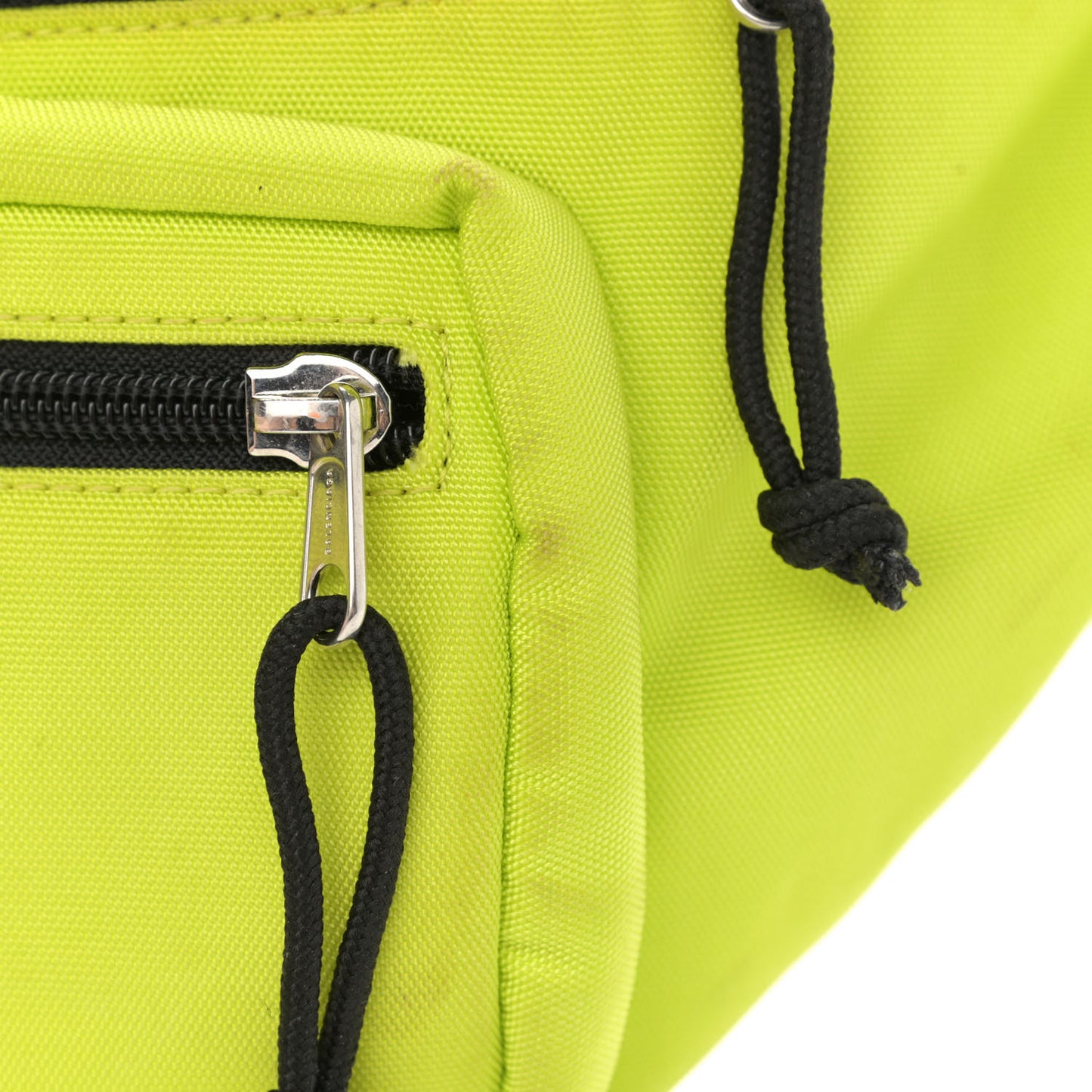Nylon Canvas Explorer Belt Bag Acid Green