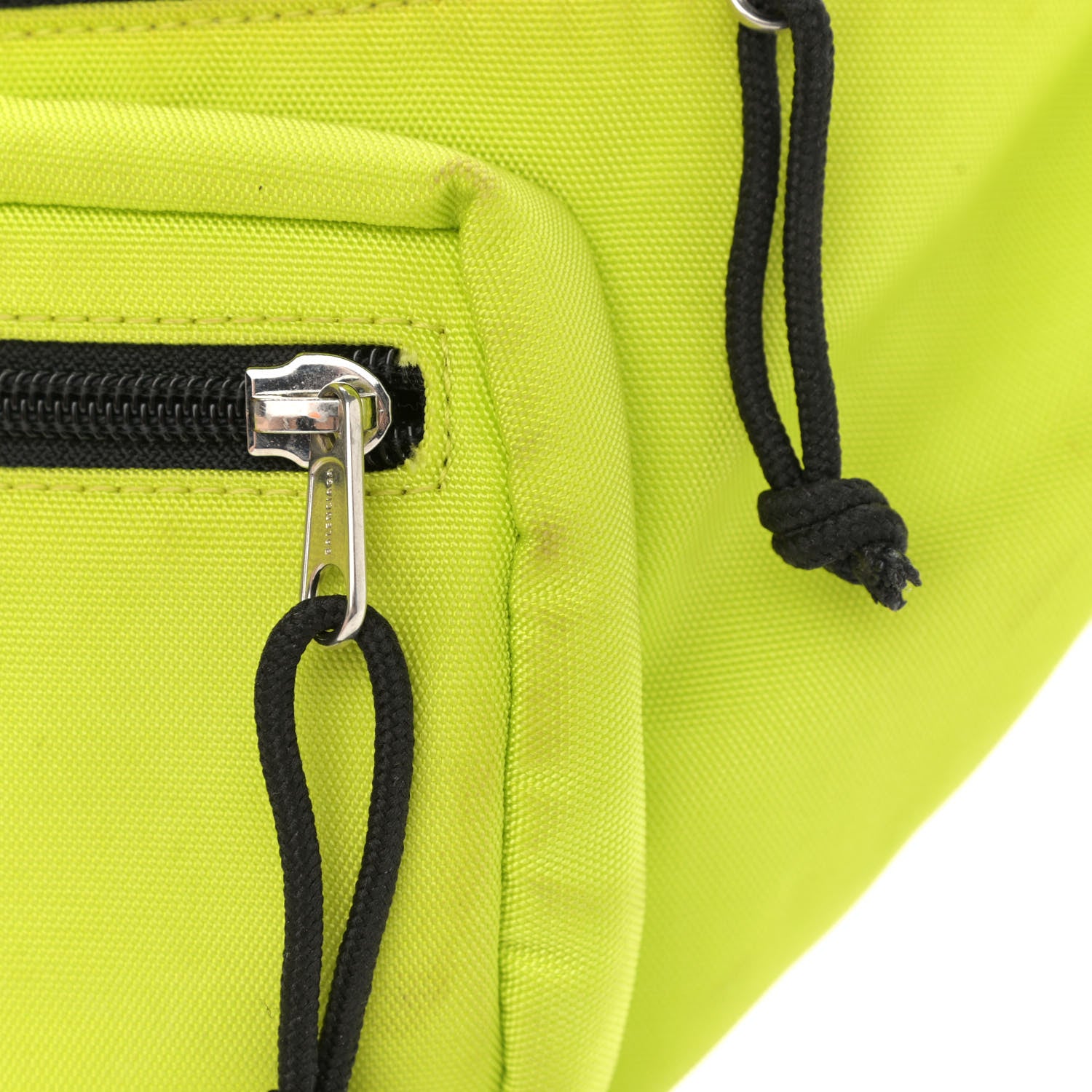 Balenciaga Nylon Canvas Explorer Belt Bag Acid Green 13 of 15