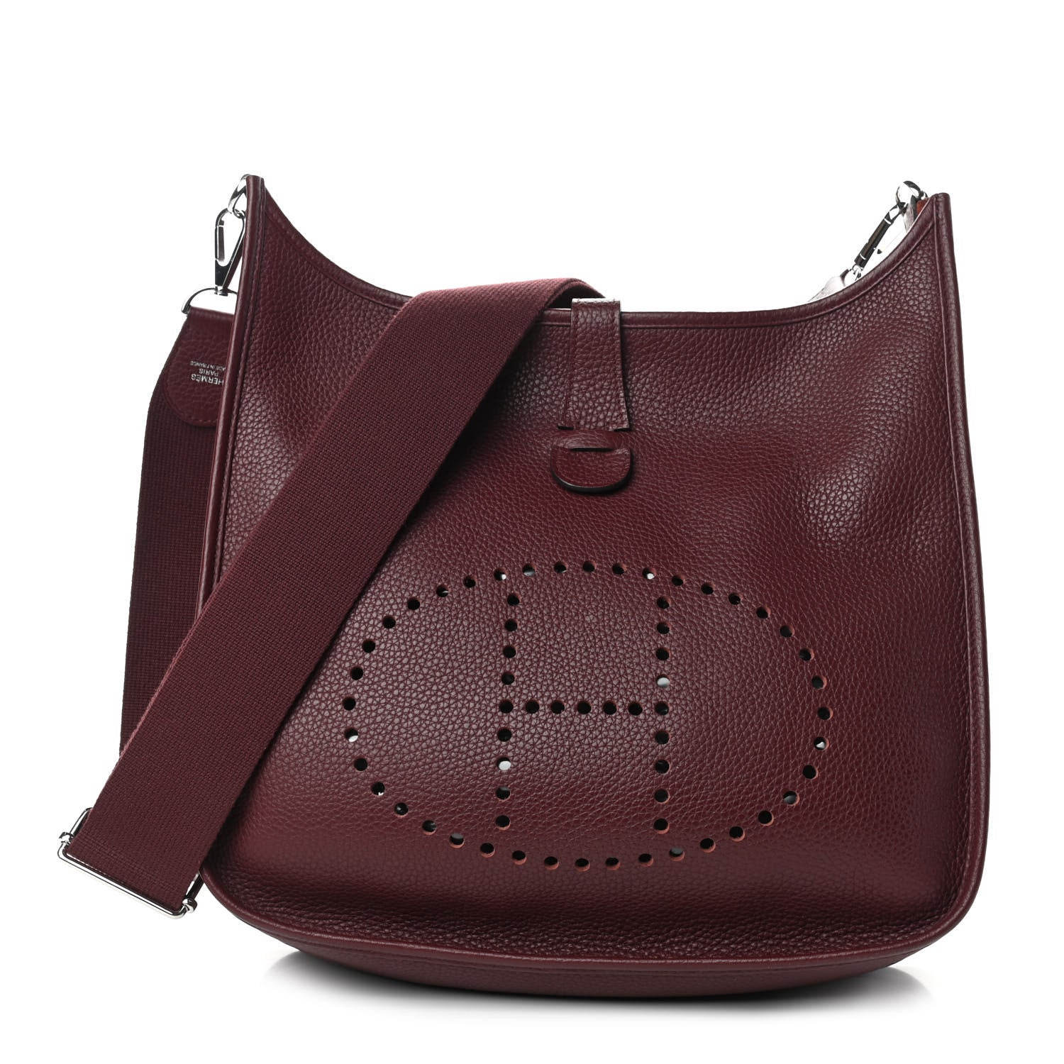 Hermes Taurillon Clemence Evelyne III GM Bordeaux 1 of 10