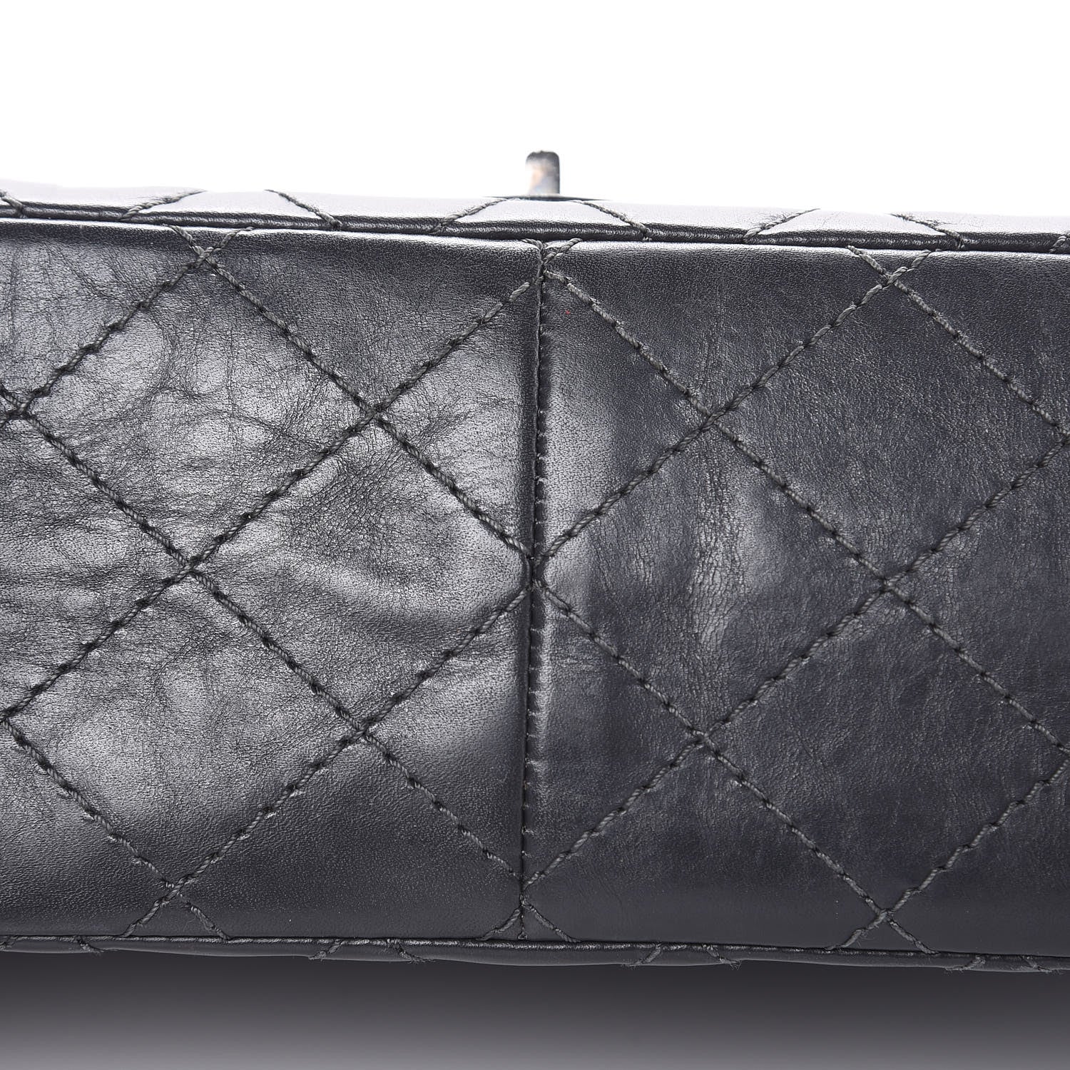 Chanel Aged Calfskin Quilted 2.55 Reissue 226 Flap Grey 10 of 14