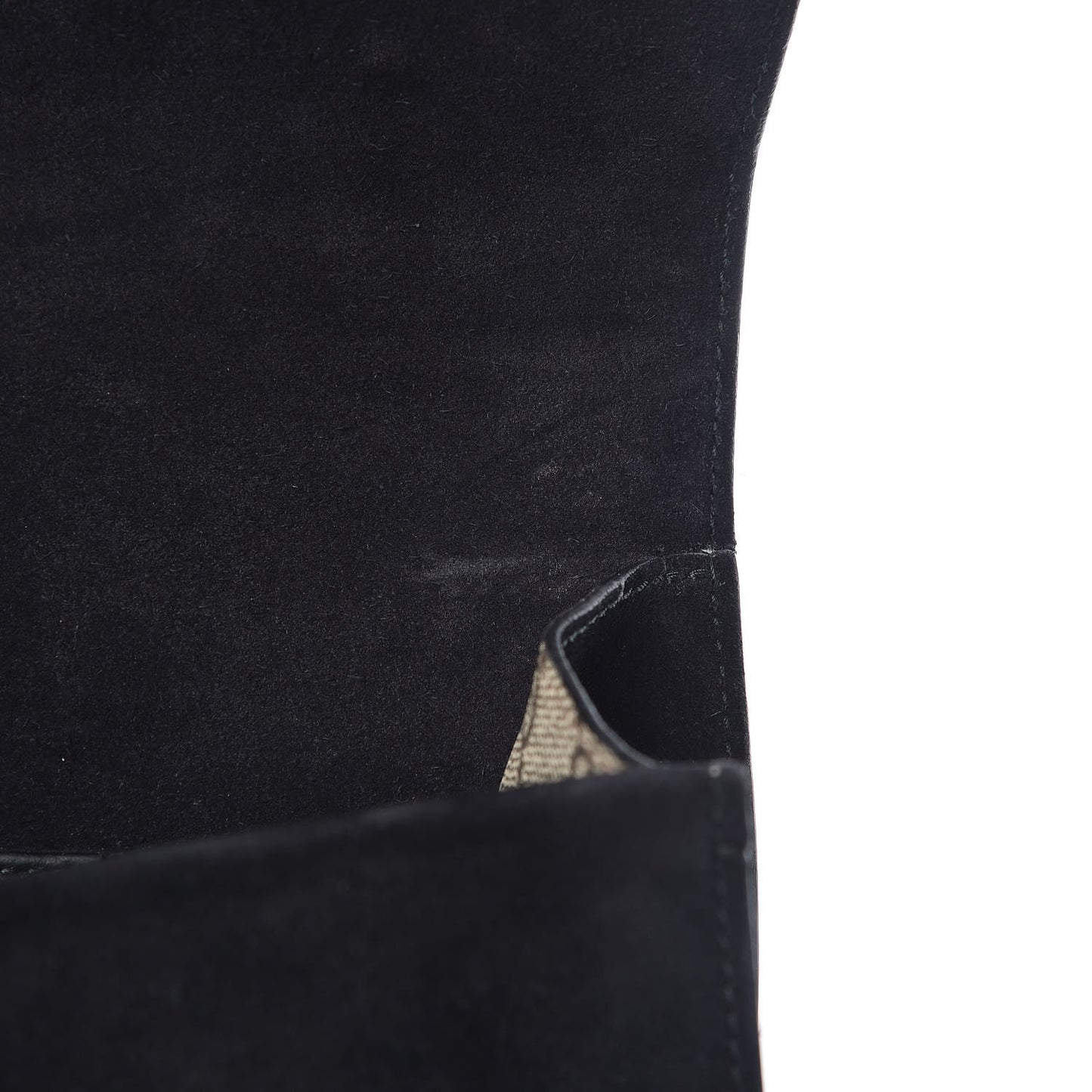 GG Supreme Monogram Mini Dionysus Shoulder Bag Black