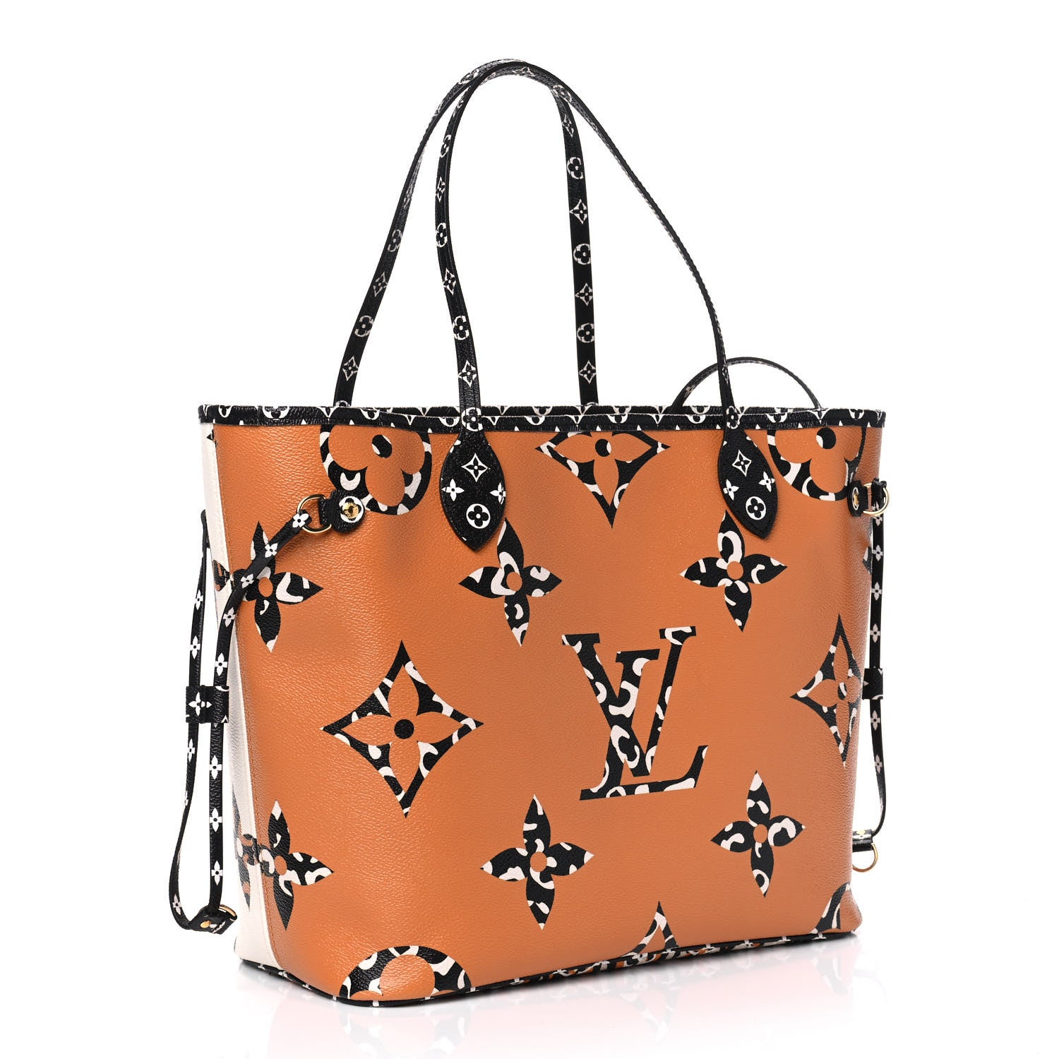 Louis Vuitton Monogram Giant Jungle Neverfull MM Ivory 2 of 4