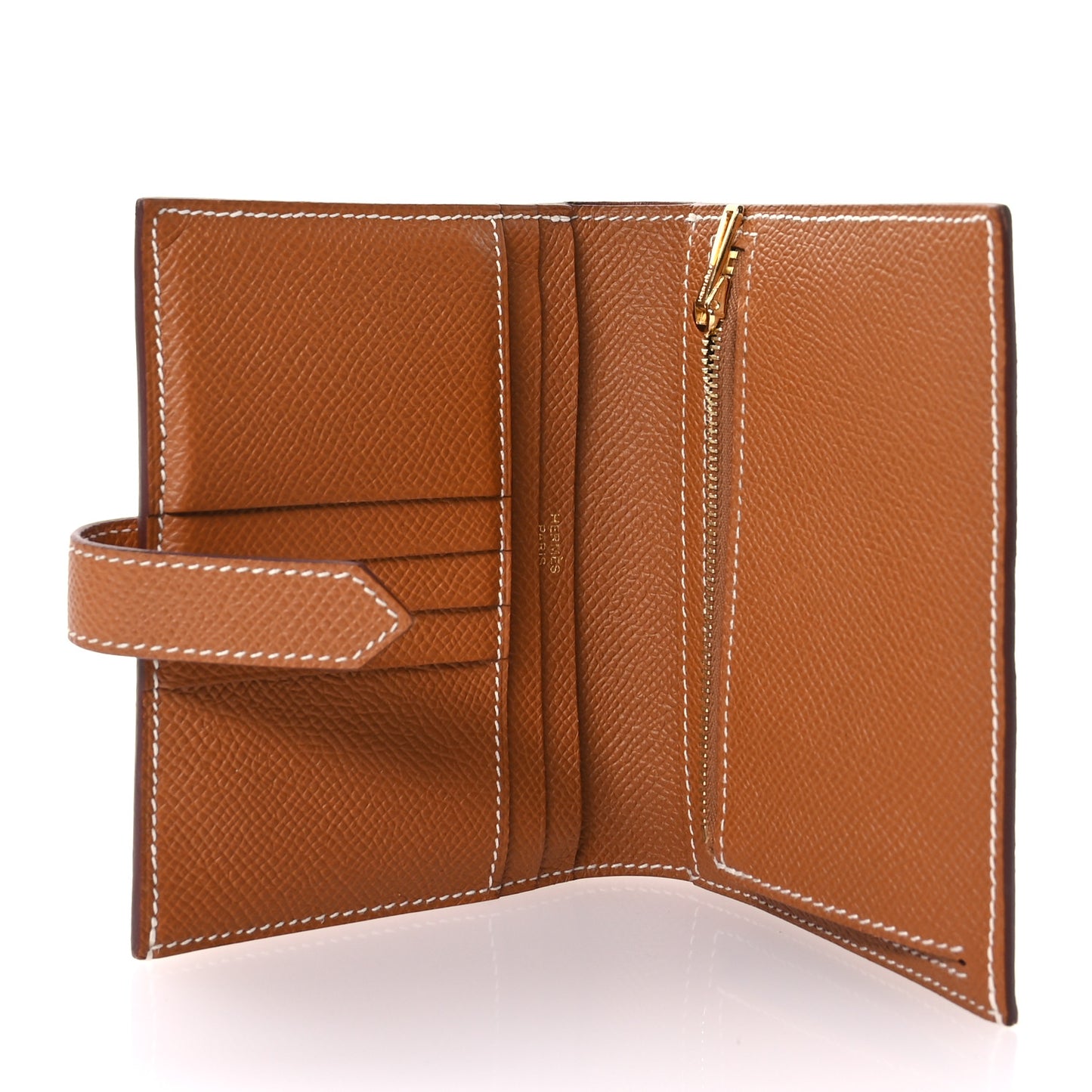 Epsom Bearn Compact Wallet Gold
