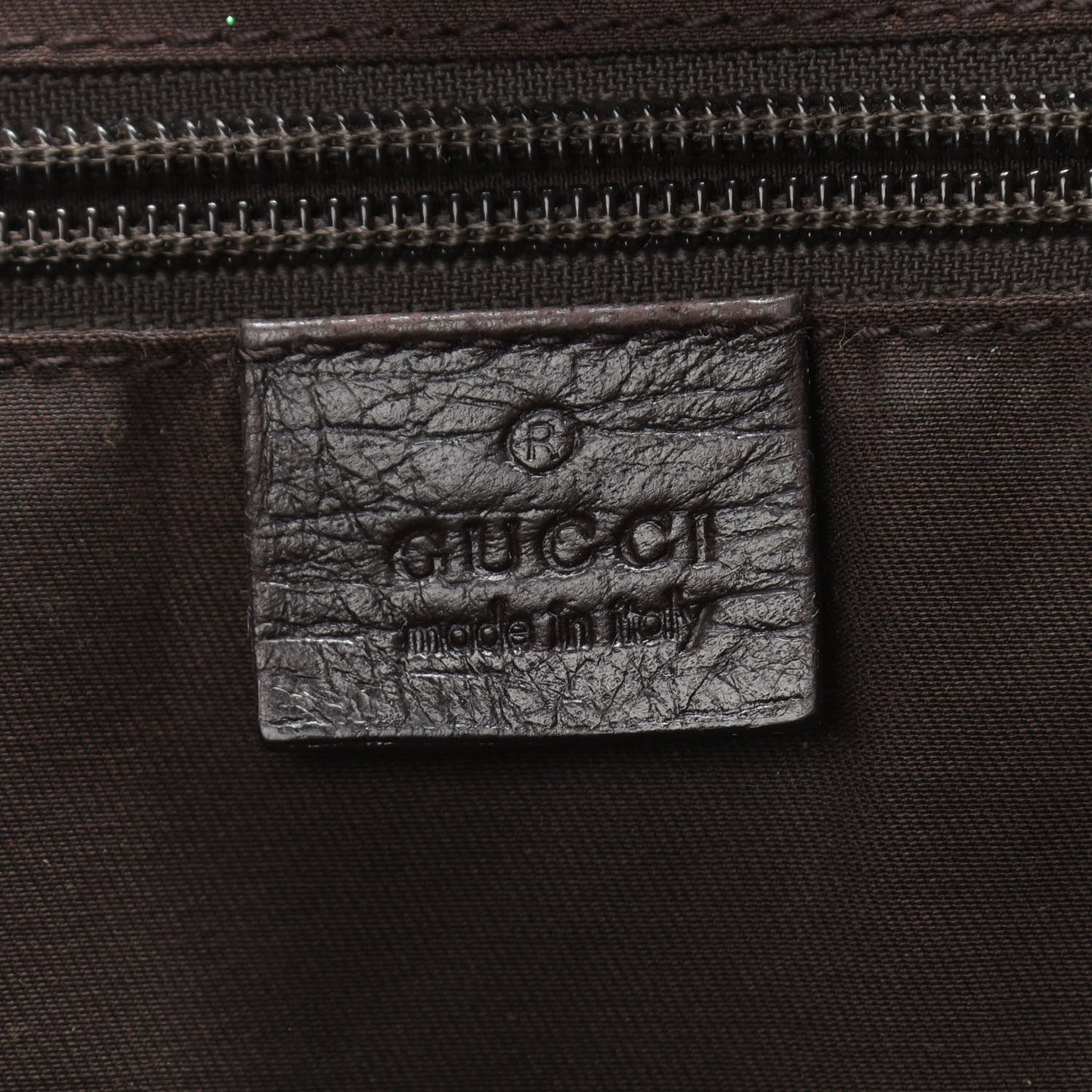 GG Plus Monogram Travel Bag Dark Brown
