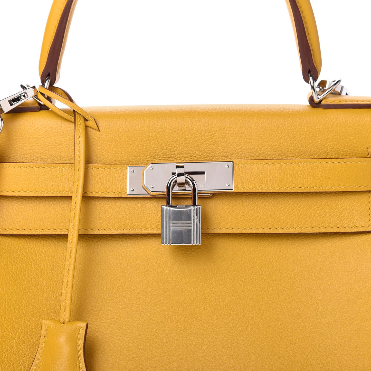 Evercolor Kelly Retourne 28 Jaune Ambre