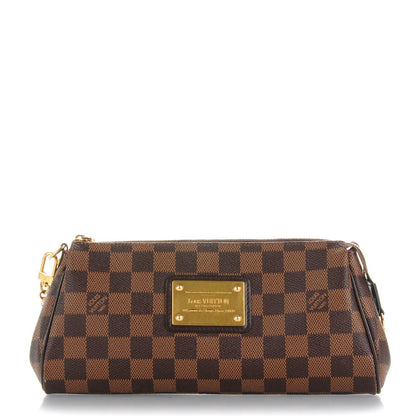 Louis Vuitton Damier Ebene Eva Clutch 1 of 7