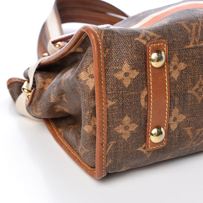 Louis Vuitton Monogram Rayures Tisse Sac PM 9 of 10