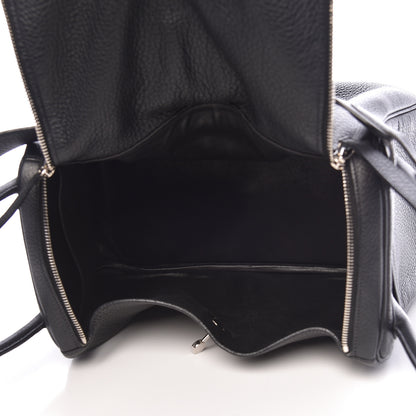 Hermes Taurillon Clemence Lindy 34 Black 5 of 22