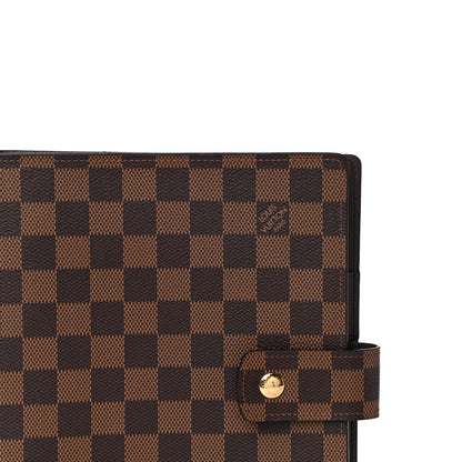 Louis Vuitton Damier Ebene Large Ring Agenda Cover 7 of 9