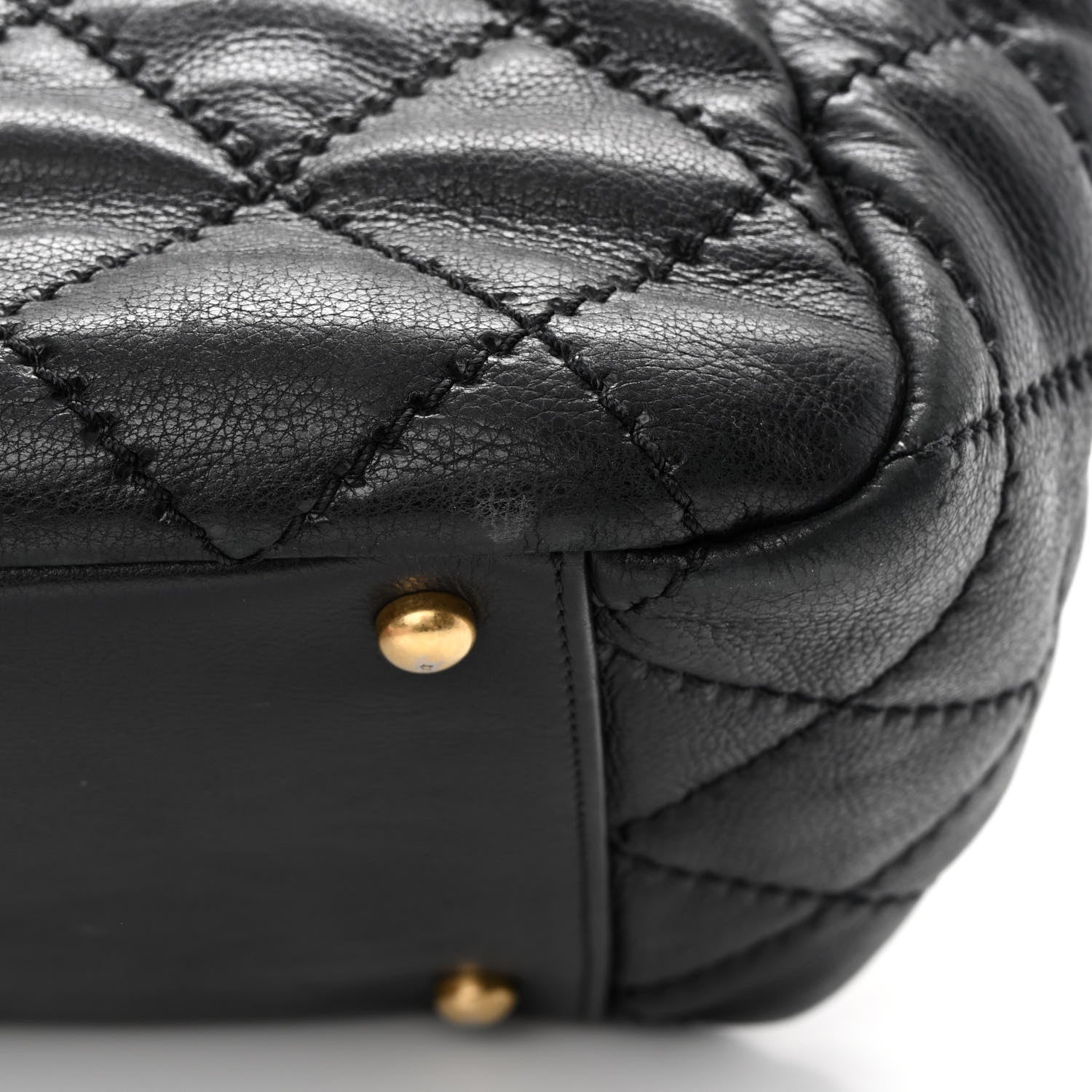 Chanel Calfskin Quilted Retro Chain Flap Black 15 of 21