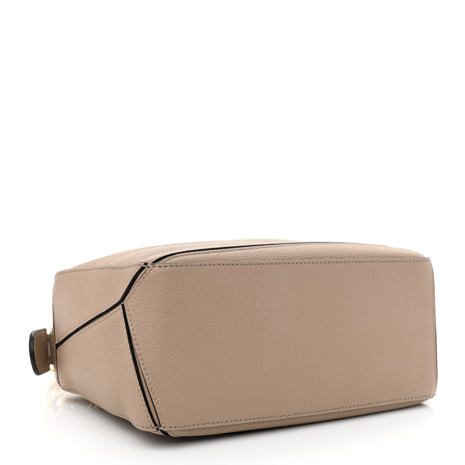 Loewe Grained Calfskin Small Puzzle Bag Sand 4 of 9