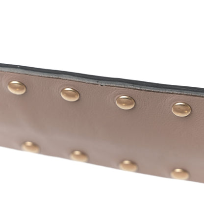 Valentino Garavani Lambskin Medium Rockstud Spike Shoulder Bag Poudre 14 of 14