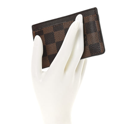Louis Vuitton Damier Ebene Card Holder 2 of 9