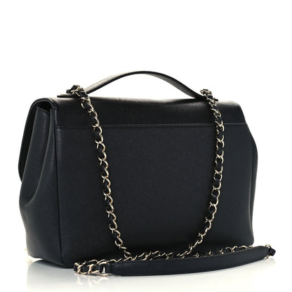 Chanel Caviar Quilted Large Business Affinity Flap Black 2 of 9