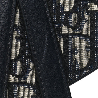 Christian Dior Oblique Saddle Belt Pouch Blue 10 of 11