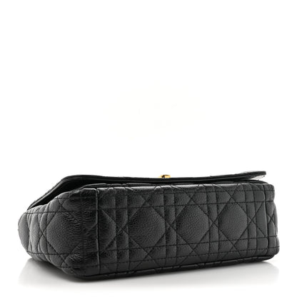 Christian Dior Calfskin Cannage Small Caro Bag Black 4 of 13