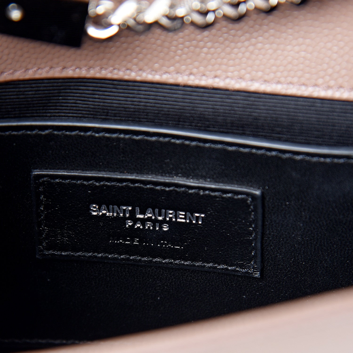 Saint Laurent Grain De Poudre Small Monogram Kate Satchel Fard 5 of 8