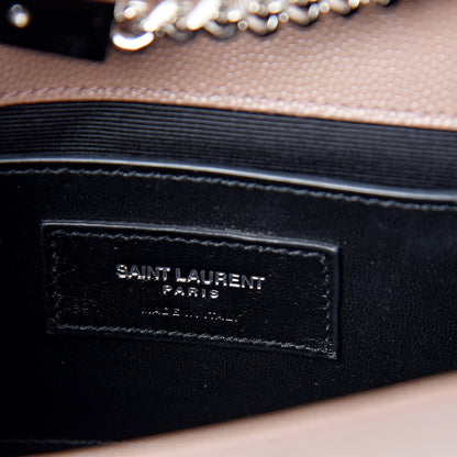 Saint Laurent Grain De Poudre Small Monogram Kate Satchel Fard 5 of 8