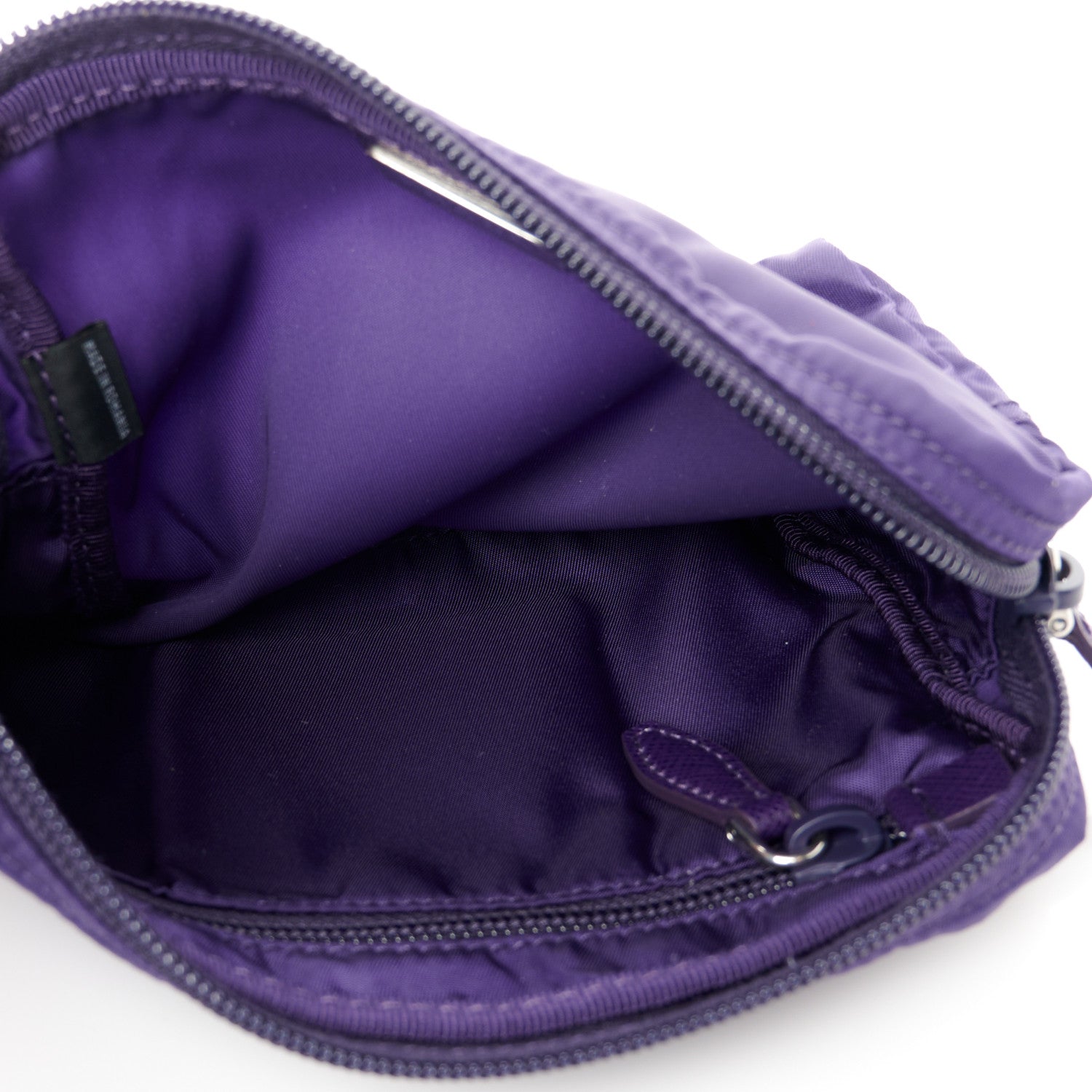 Prada Nylon Tessuto Cosmetic Pouch Purple 5 of 8