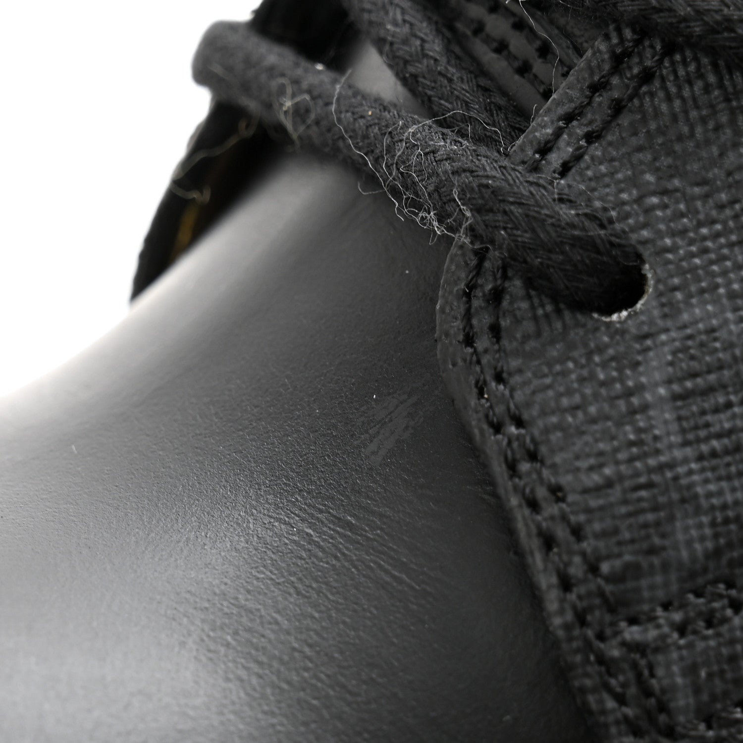 Gucci Apollo Calfskin GG Supreme Nappa Samoa Quilted Lace Up Ankle Boots 35 Black 9 of 11