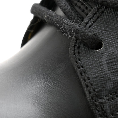 Gucci Apollo Calfskin GG Supreme Nappa Samoa Quilted Lace Up Ankle Boots 35 Black 9 of 11