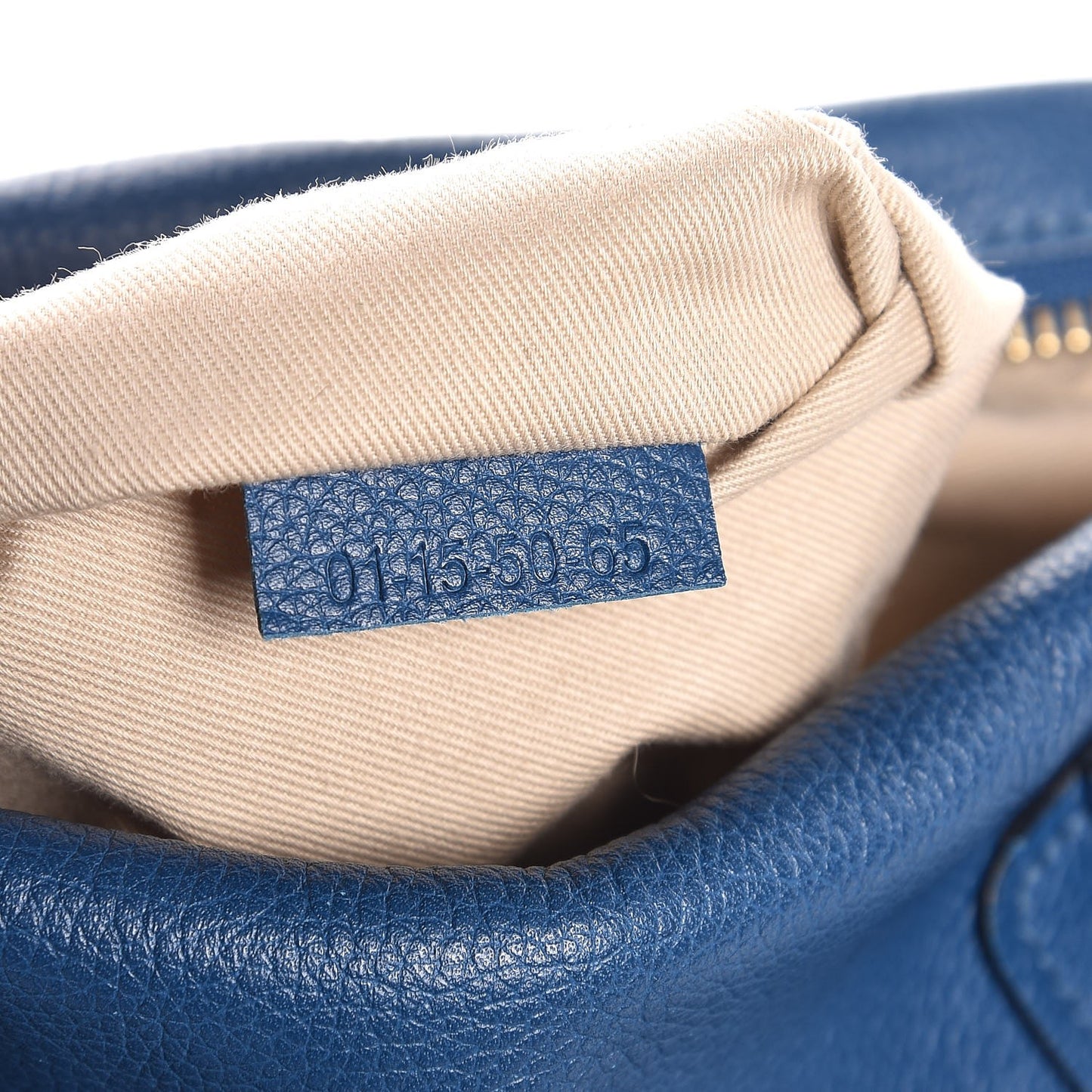 CHLOE Calfskin Medium Paraty Factory Bleu