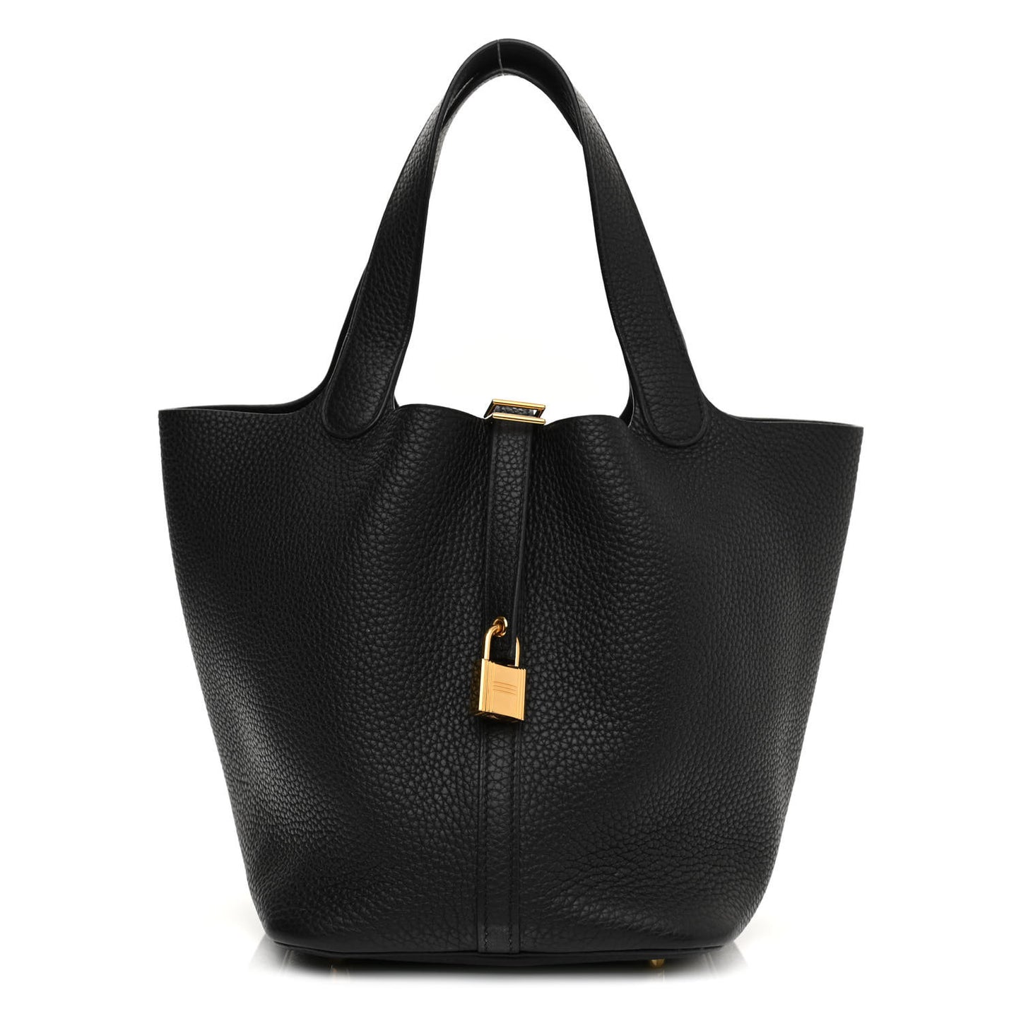 Taurillon Clemence Picotin Lock 22 MM Black
