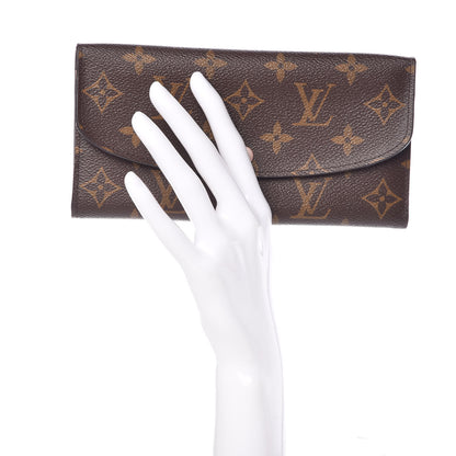 Louis Vuitton Monogram Emilie Wallet Rose Nacre 2 of 9