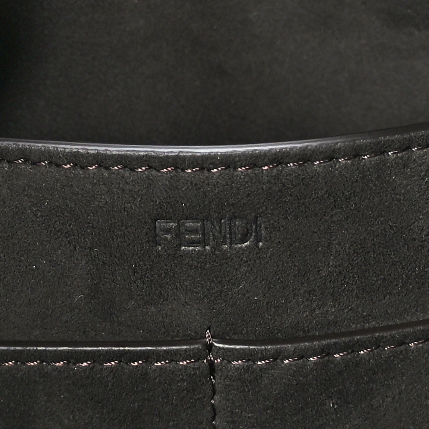 Sheepskin FF 1974 Large Fendi Origami Brown
