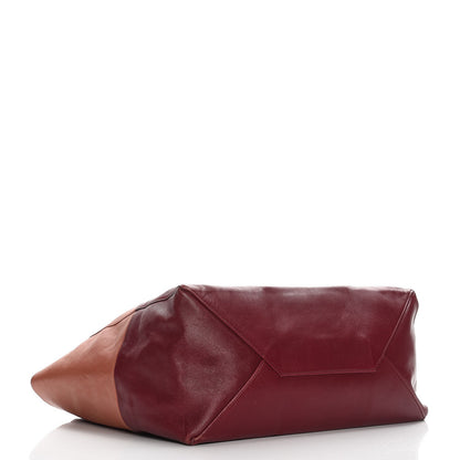 Celine Smooth Lambskin Horizontal Bi-Cabas Terracotta 4 of 13