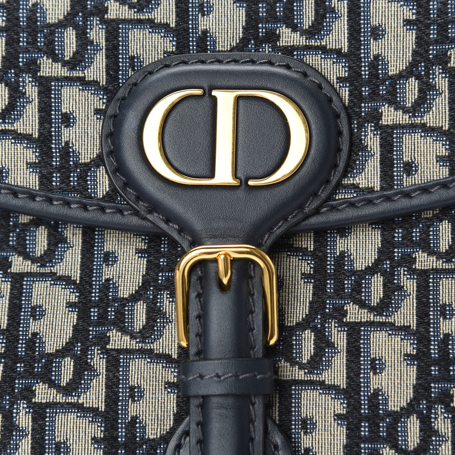 Christian Dior Oblique Medium Bobby Flap Blue 11 of 13