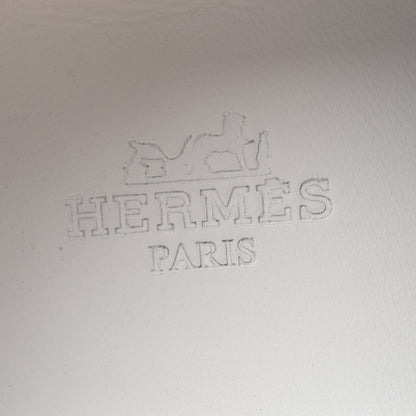 Hermes Calfskin Womens Happy Sneakers 37.5 Rose Perle 8 of 11