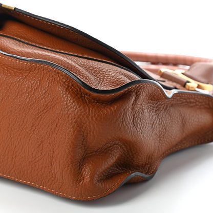 Chloe Calfskin Medium Marcie Satchel Tan 7 of 8
