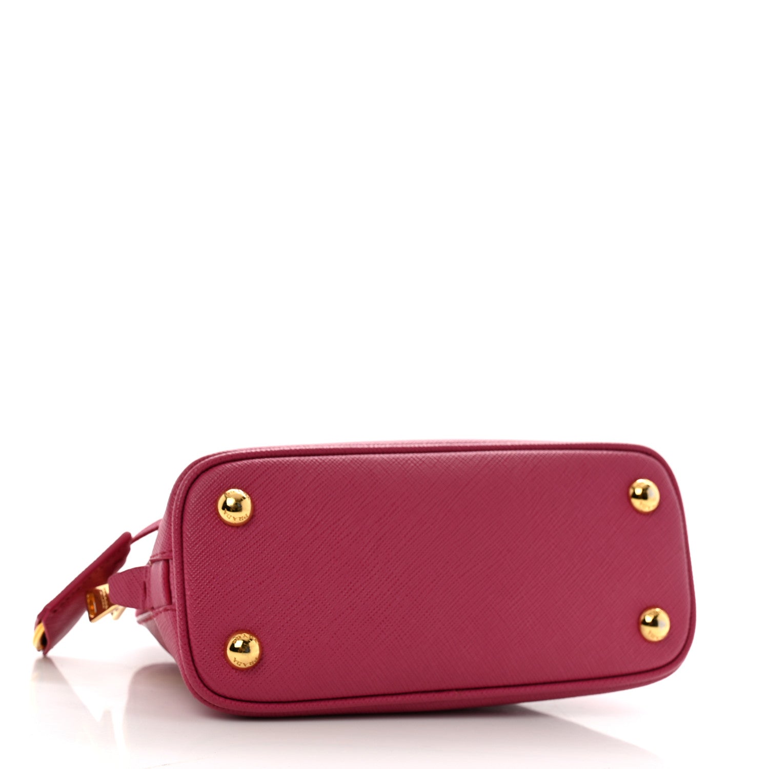 Prada Saffiano Lux Mini Promenade Tote Fuxia 4 of 13
