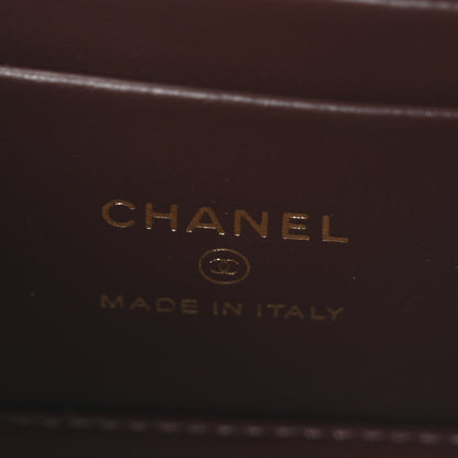 Chanel Caviar Quilted Small Vanity Case With Chain Black 6 of 10