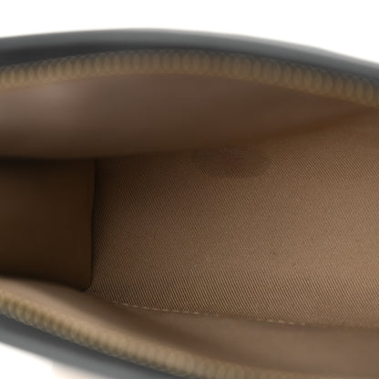 Louis Vuitton Raffia Calfskin Monogram Toiletry Pouch On Chain Beige Black 11 of 17