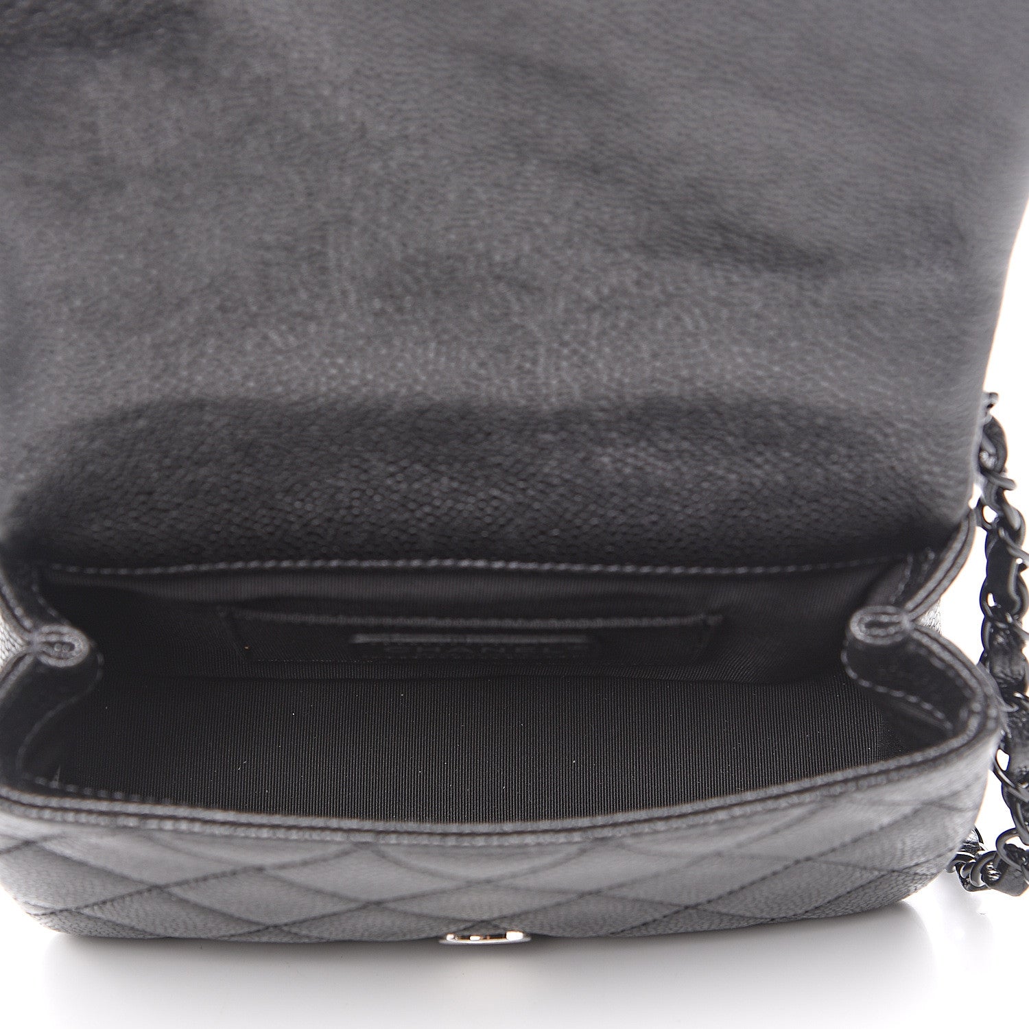 Chanel Caviar Quilted Incognito Mini Square Flap Black 4 of 9