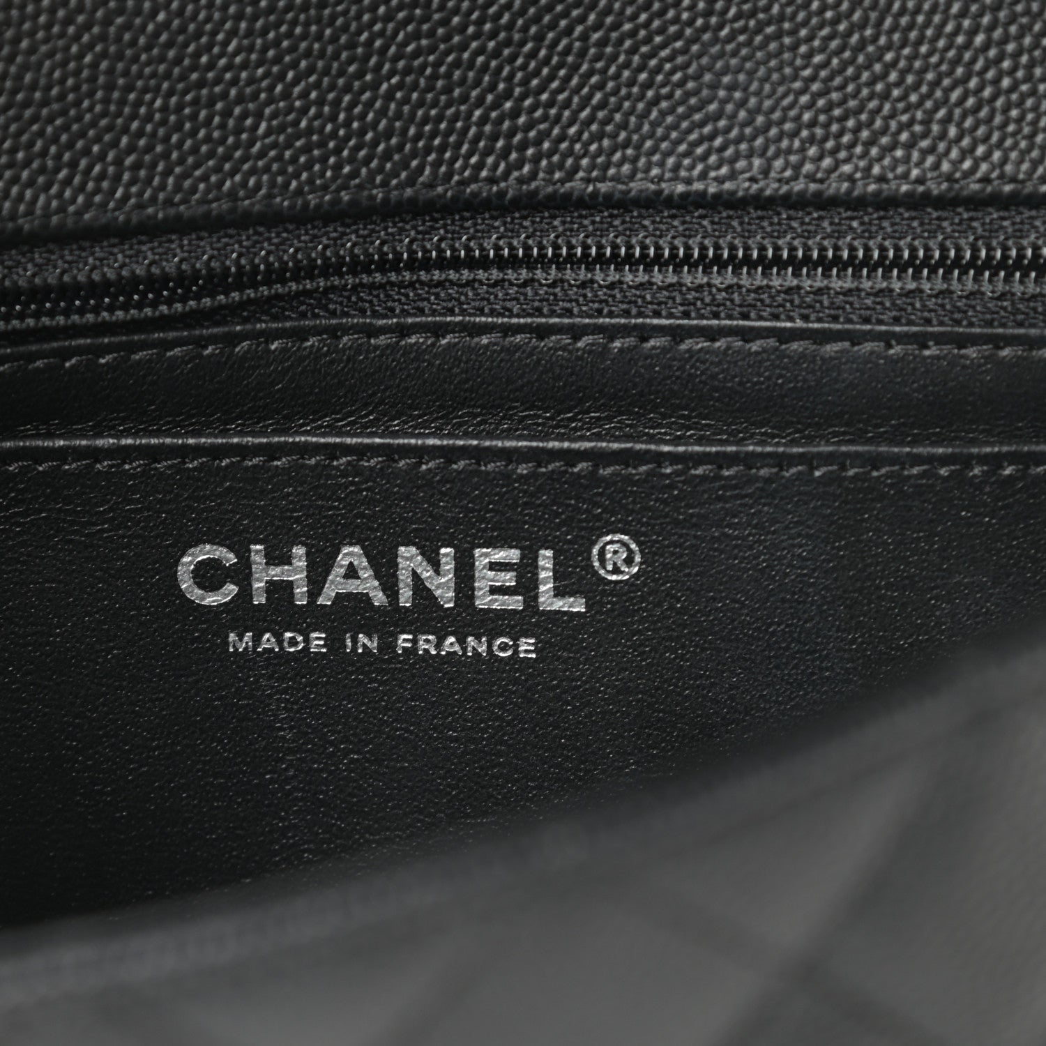 Chanel Caviar Quilted Mini Rectangular Flap Black 6 of 13