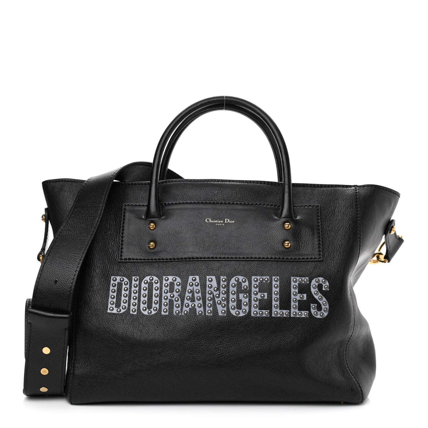 Goatskin DIORANGELES Tote Black