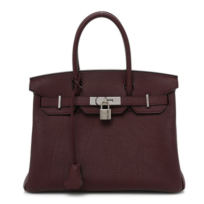 Hermes Togo Birkin 30 Bordeaux 1 of 14
