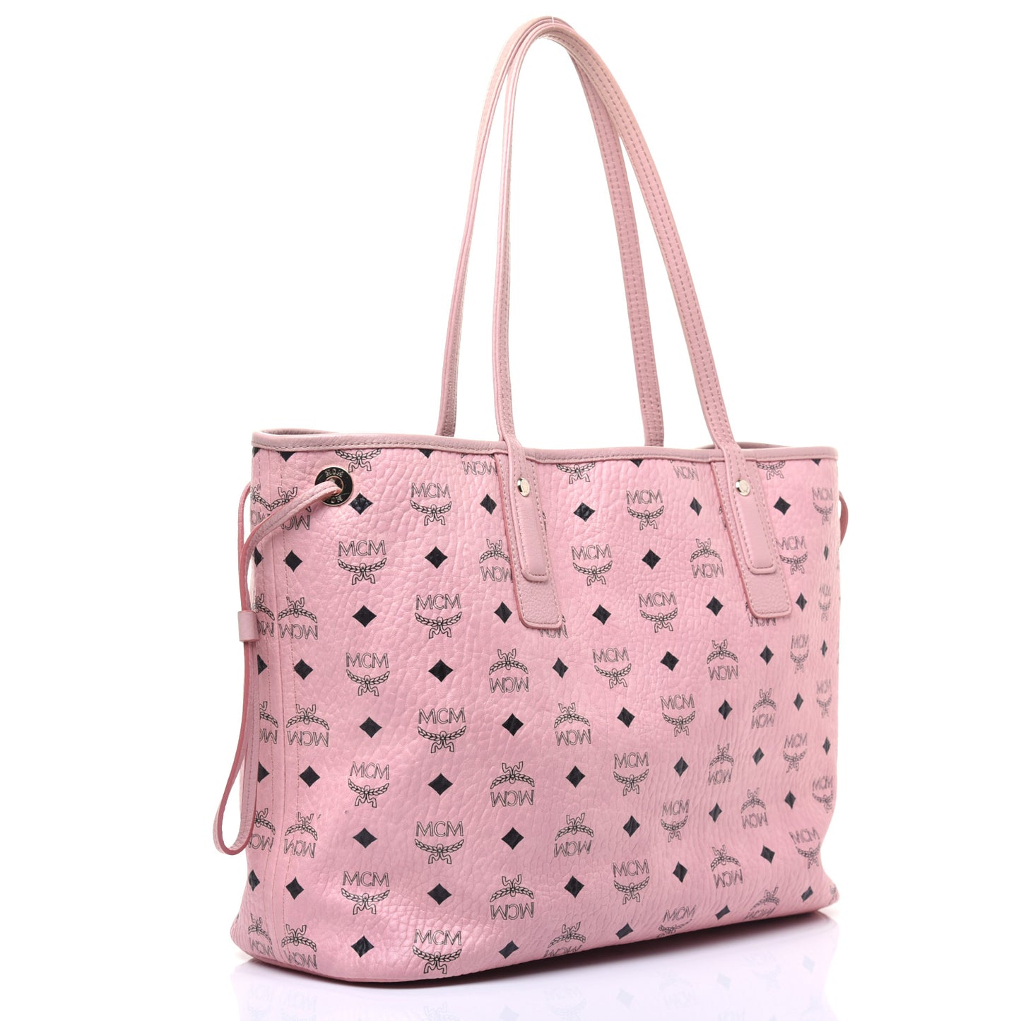 Visetos Medium Liz Reversible Shopper Tote Soft Pink