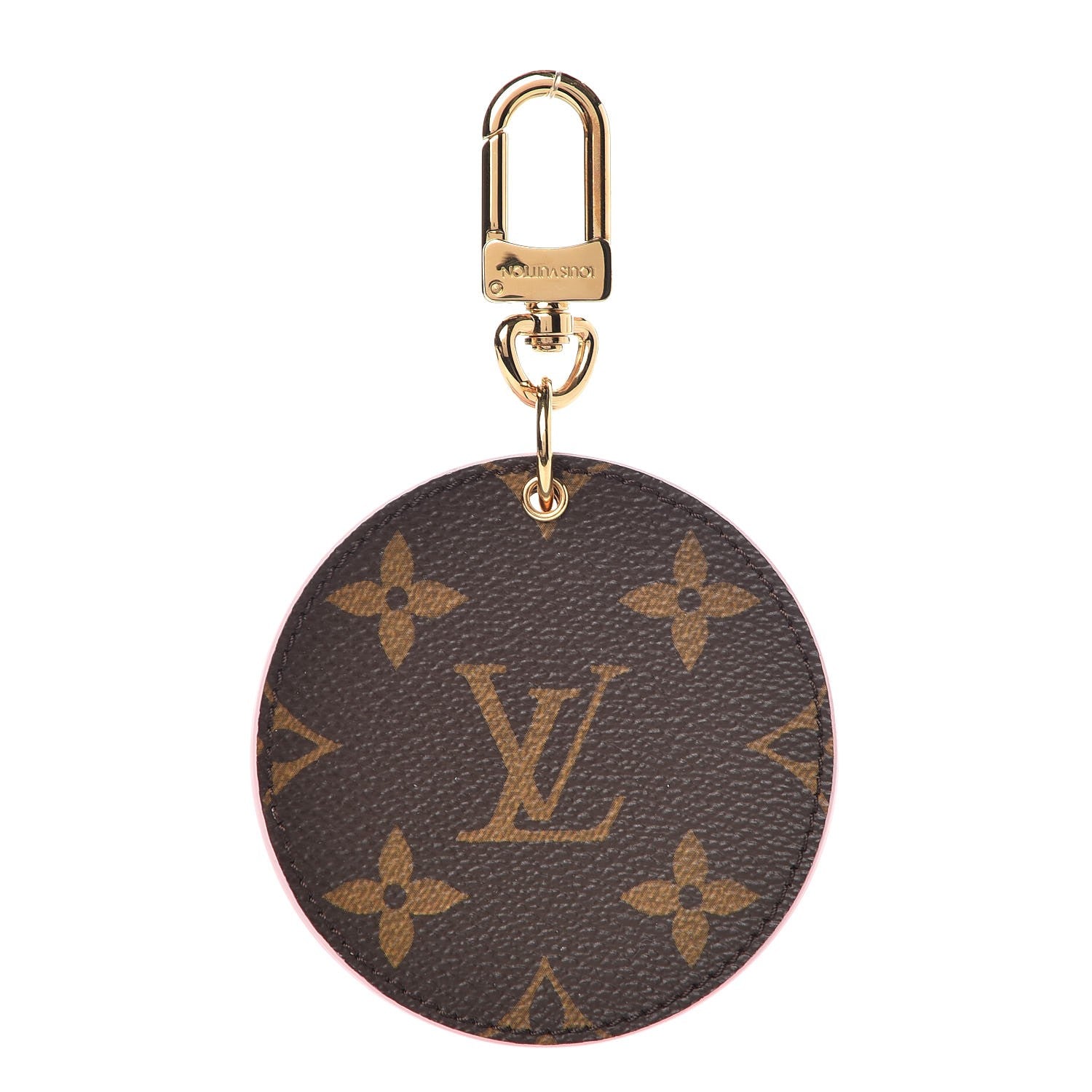 Louis Vuitton Monogram LV Mirror Key Holder Rose Ballerine 1 of 4