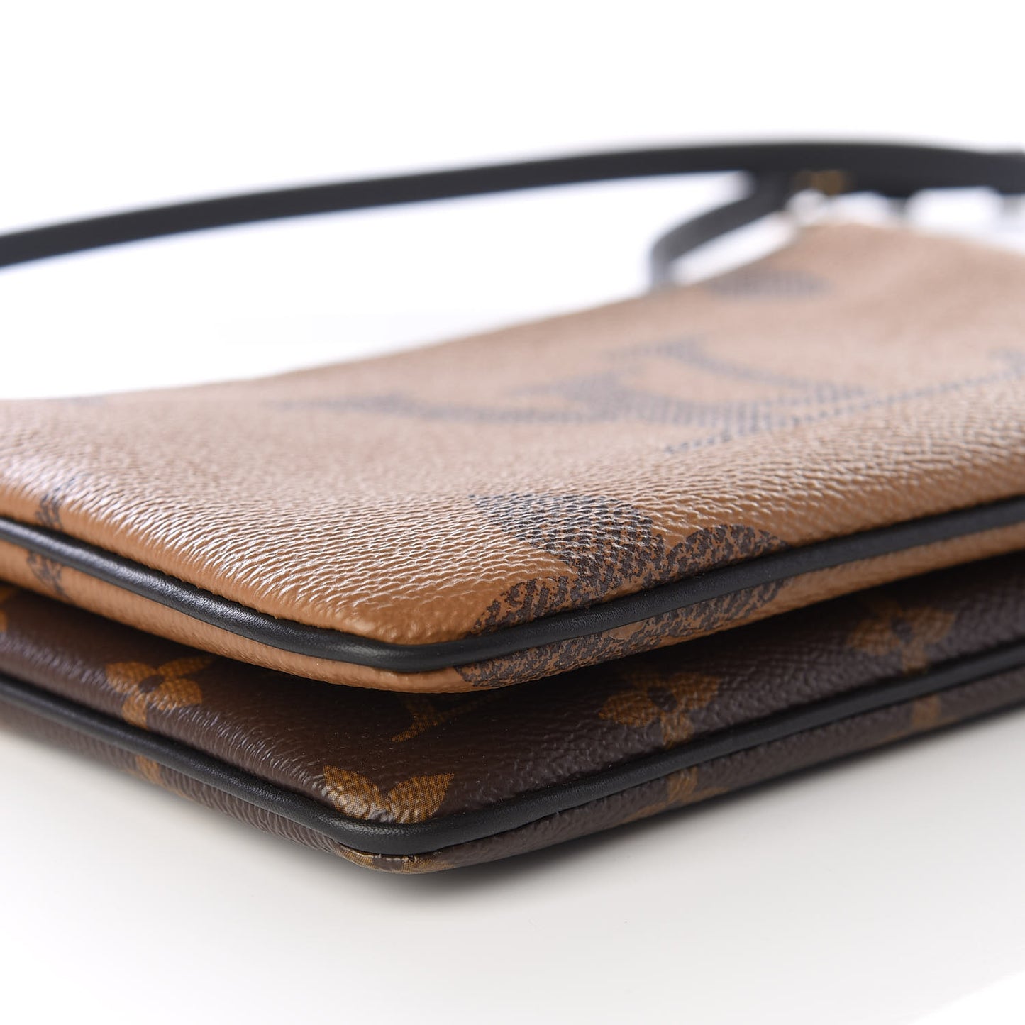 Reverse Monogram Giant Double Zip Pochette