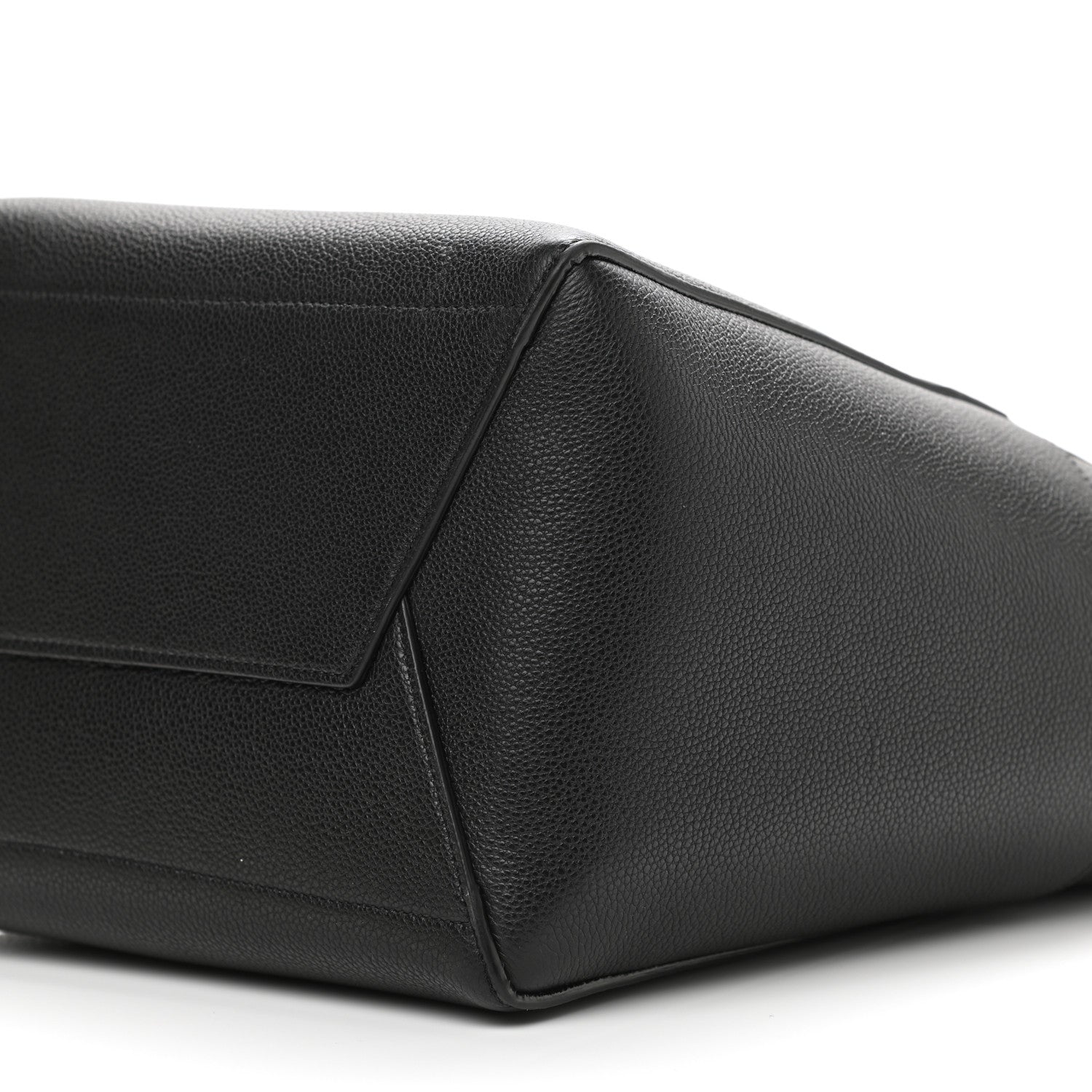 Celine Soft Grained Calfskin Sangle Bucket Bag Black 8 of 8
